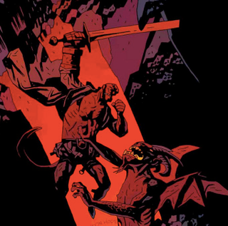 Illustration for article titled Hellboy's on a one-way trip to Hell, and Mike Mignola's our tour guide